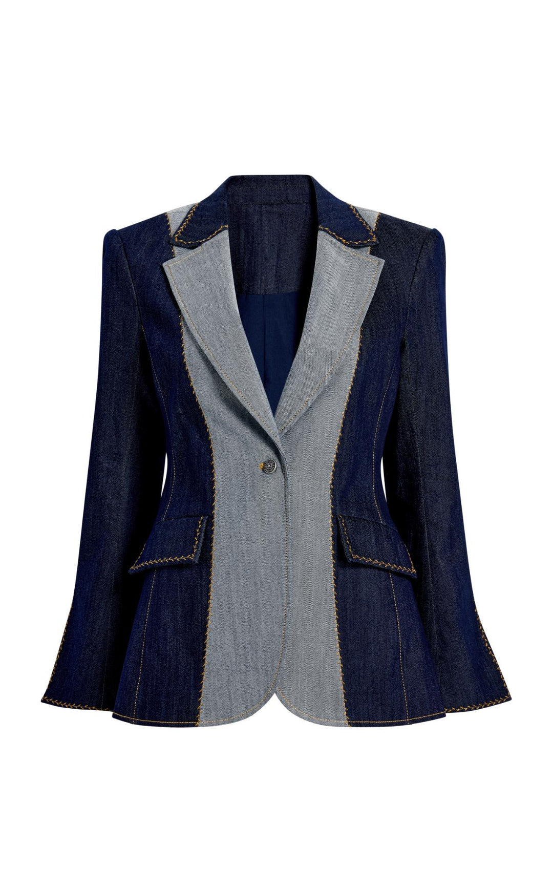 ジャケット・アウター kolor 21ss ATTACHED WAISTCOAT COAT Dover Notch Jacket - slim - Green Blue White Check – Paisley
