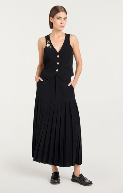 Crepe Bane Skirt