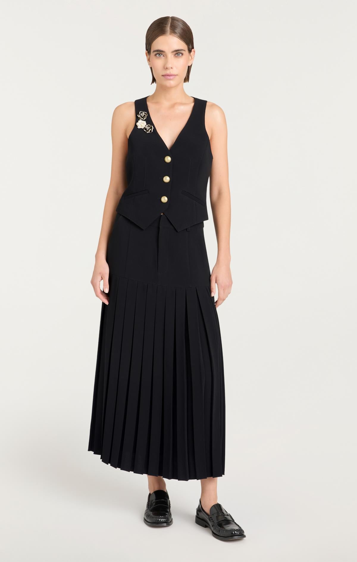 Crepe Bane Skirt