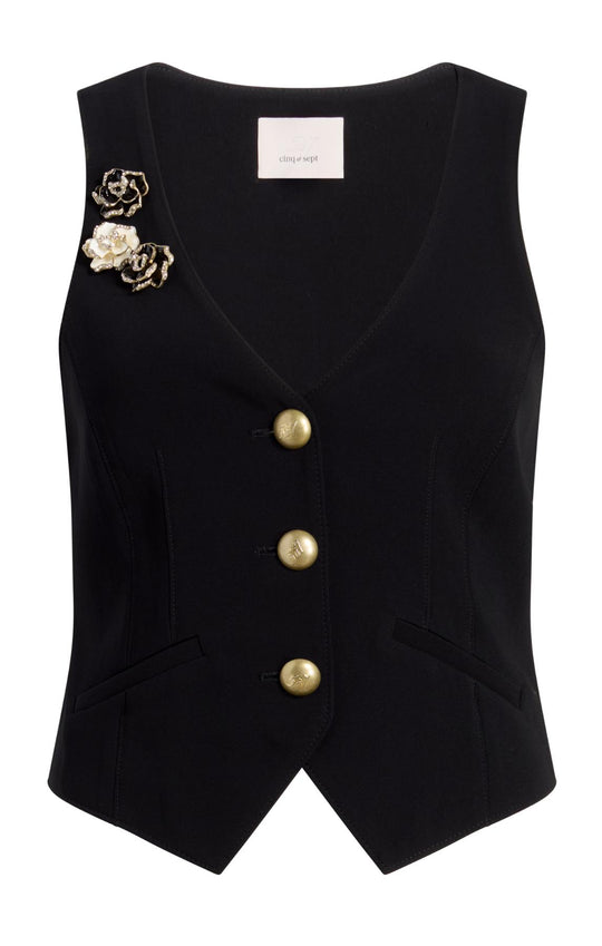 トップス bibiy CECILE PLEATS VEST bibiy CECILE PLEATS VEST ベスト グレー（人気ランキング1位
