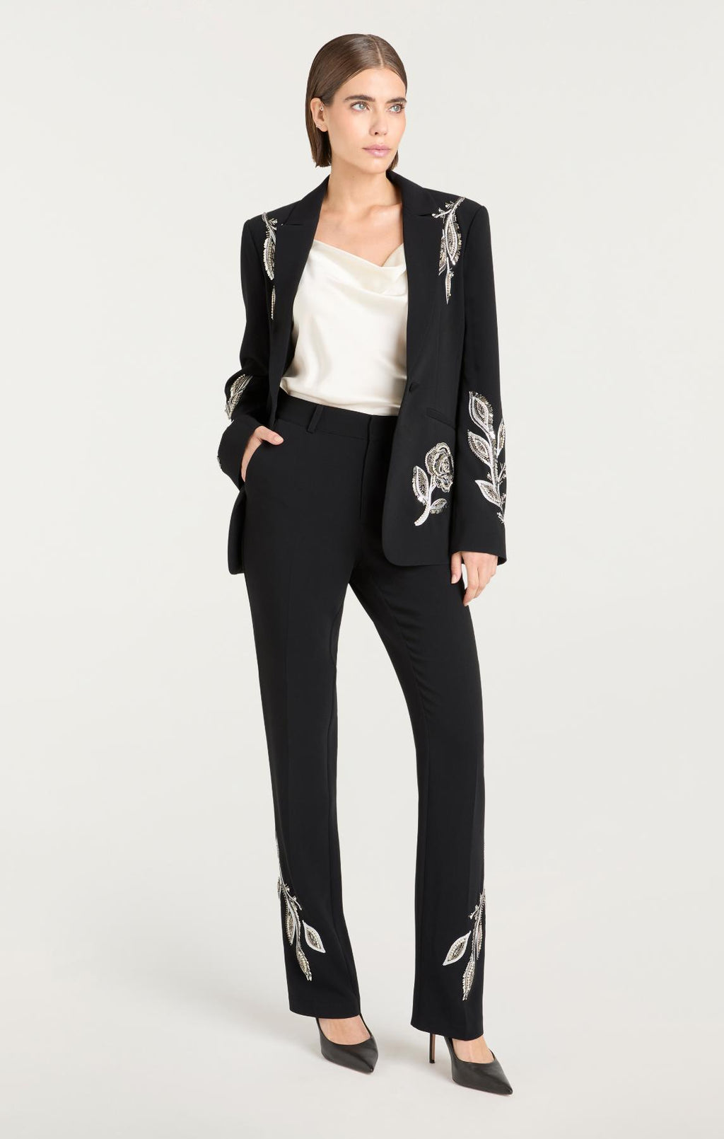 Metal Paisley Kerry Pant