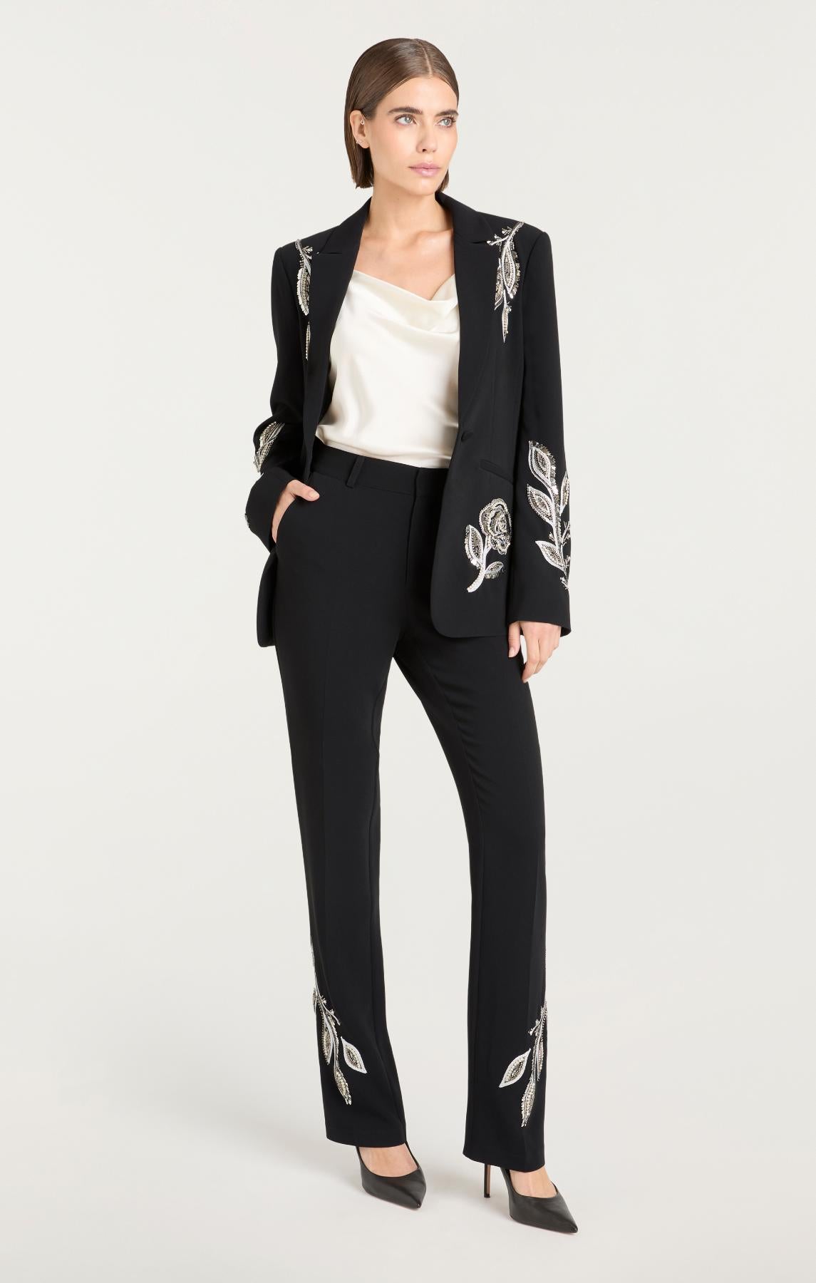 Metal Paisley Kerry Pant