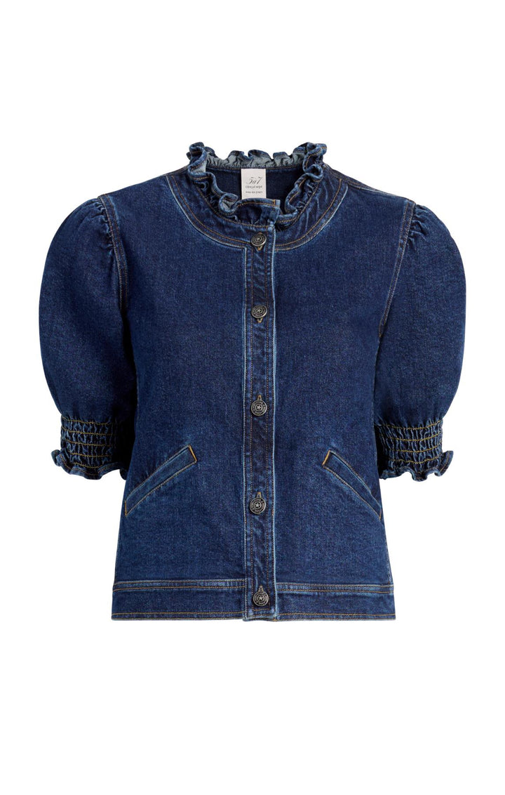 Kyouko ***さま専用　Cotton Back Satin Jacket OSK25TH - Quilted Osaka Jacket - Indigo | Dant