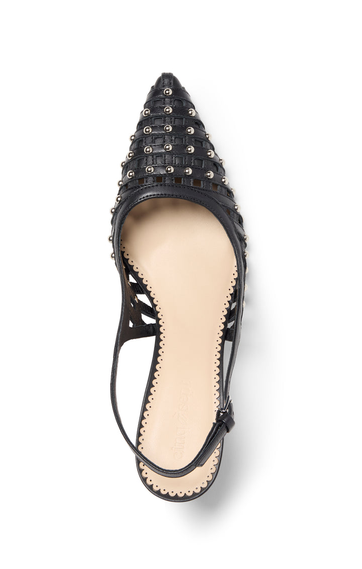 rena Rena Cage Studded Slingback Pump – Cinq à Sept