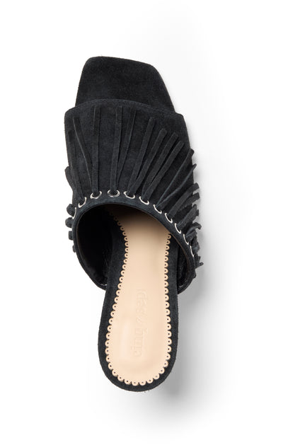 Sabrina Fringe Mule