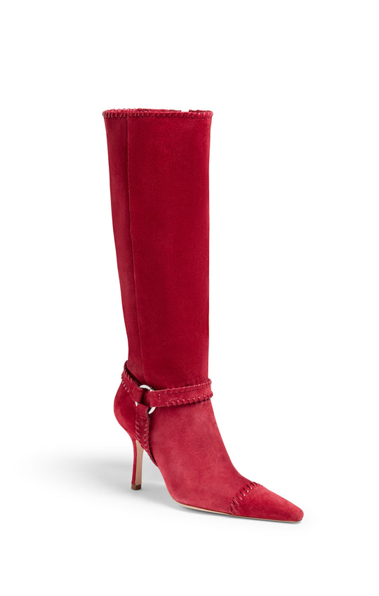 Sandra Whipstitch High Heel Boot