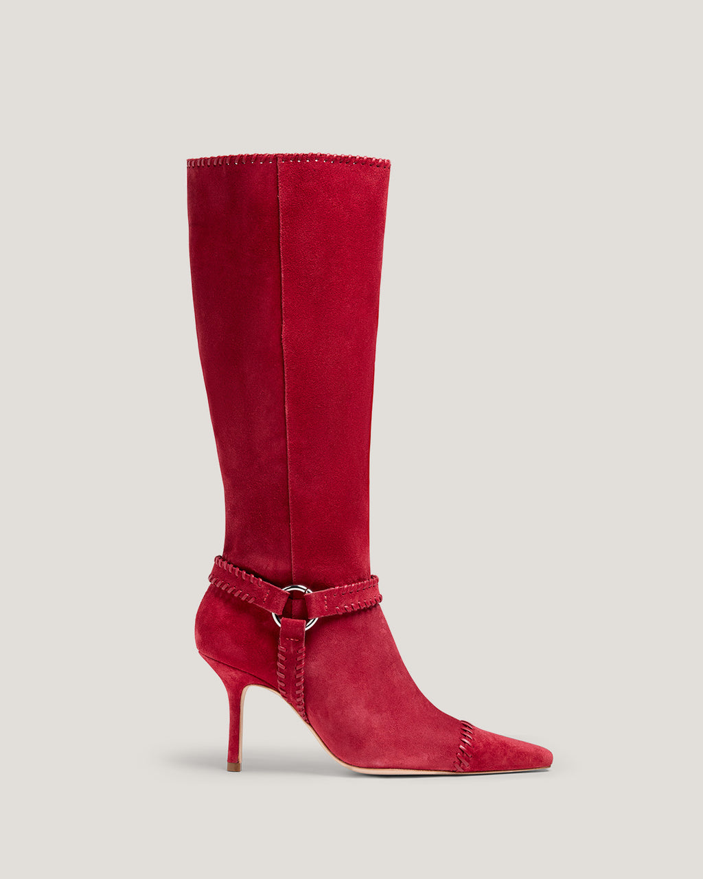 Sandra Whipstitch High Heel Boot