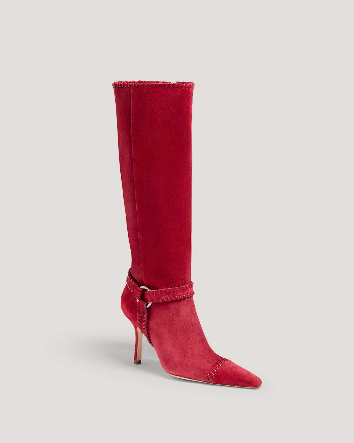 Sandra Whipstitch High Heel Boot