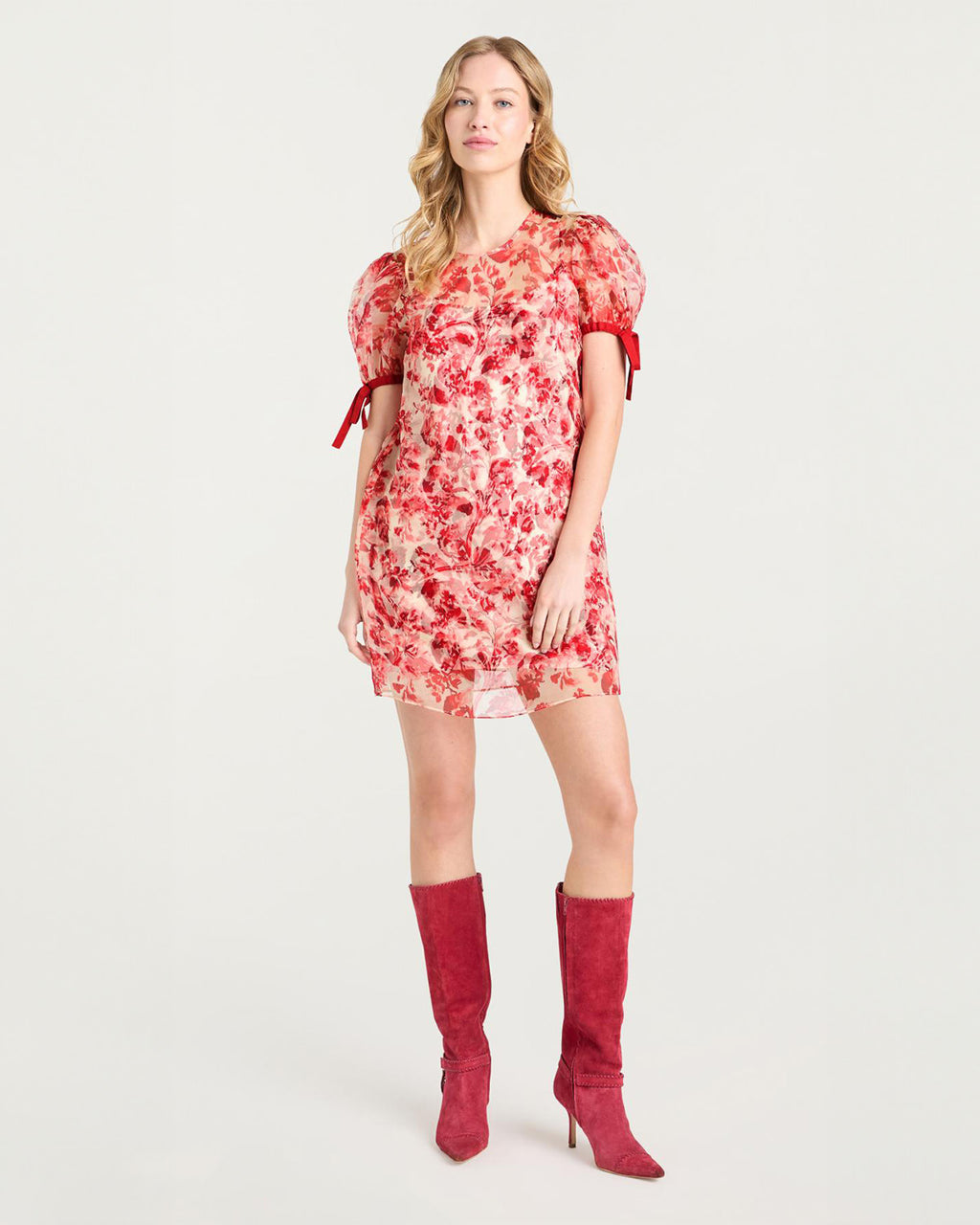 Sandra Whipstitch High Heel Boot