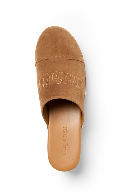 Sydney Studded Suede Clogs