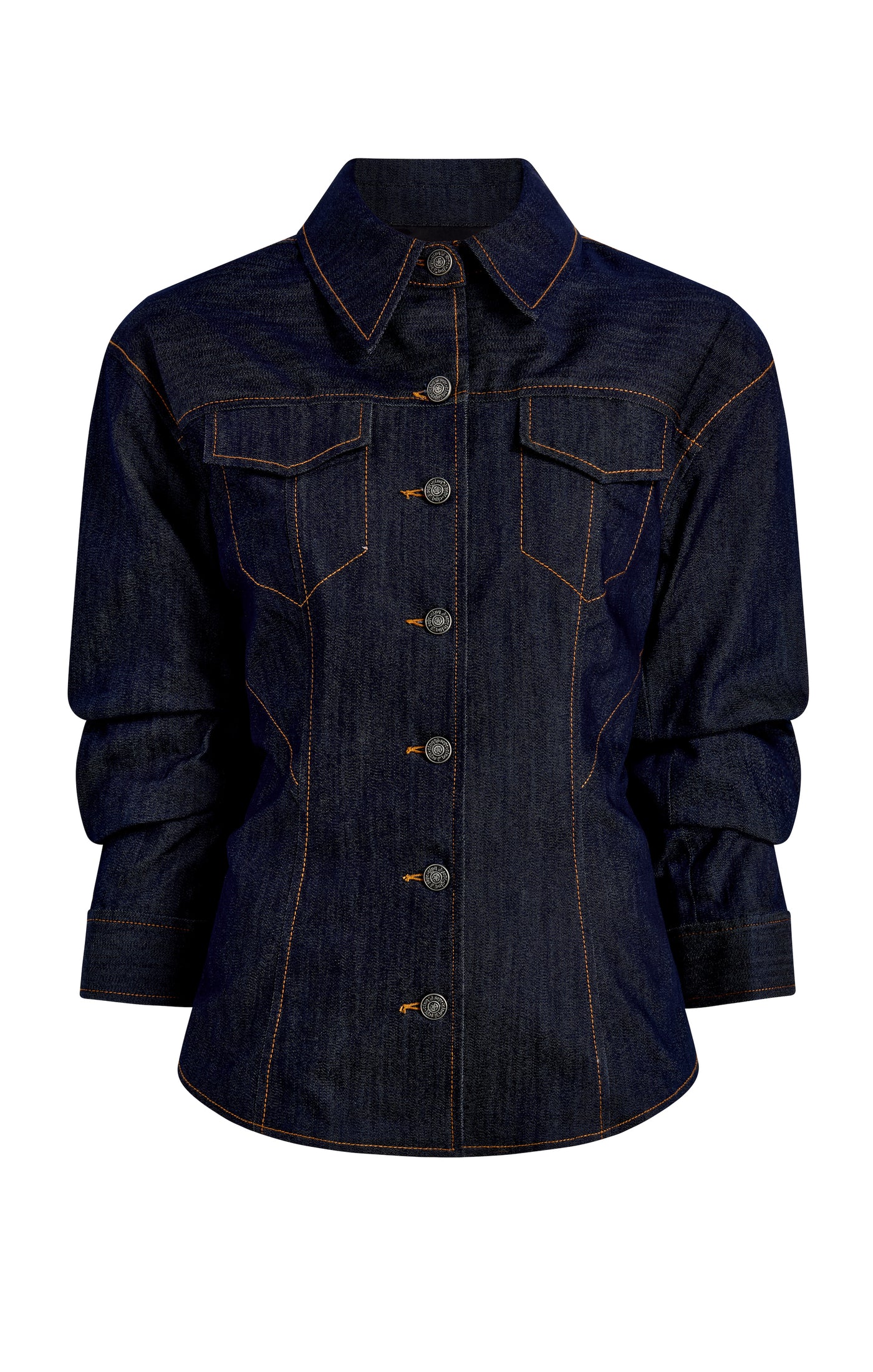 Denim Scrunched Canyon Jacket