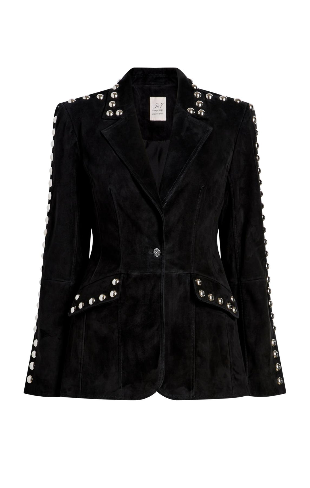 Studded Suede Milly Jacket – Cinq à Sept