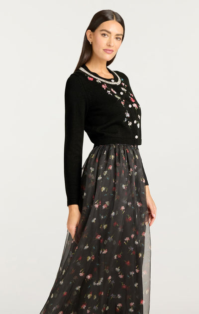 Tumbling Carnation Isolde Cardigan