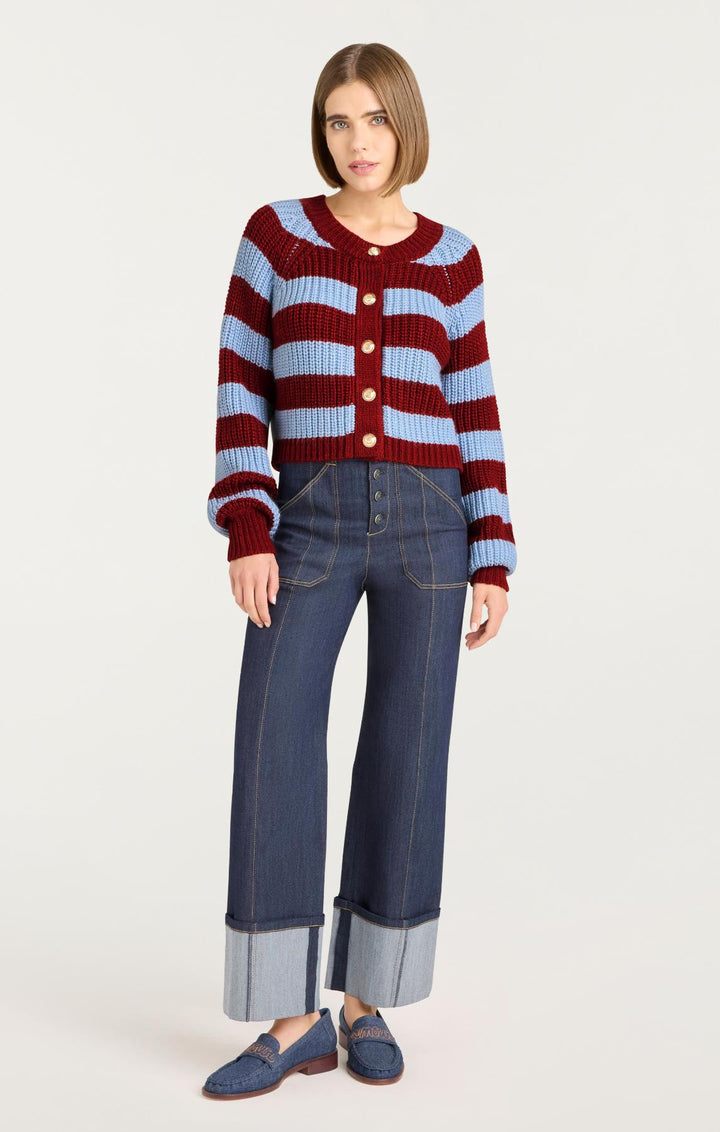 Striped Millie Cardigan – Cinq à Sept