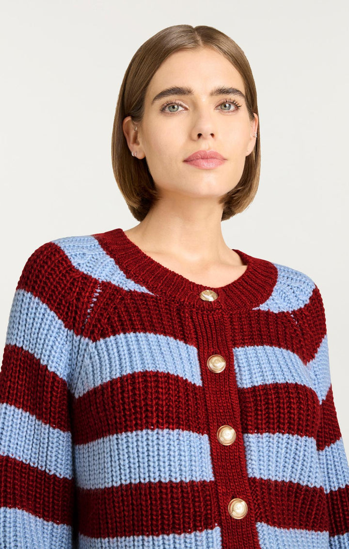 Striped Millie Cardigan – Cinq à Sept