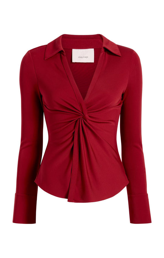 Matte Jersey Mckenna Top