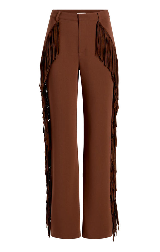 Suede Fringe Keo Pant