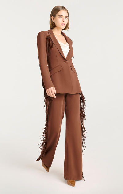 Suede Fringe Keo Pant