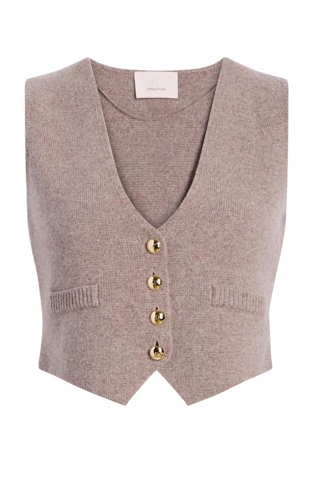 Mykah Cashmere Vest – Cinq à Sept