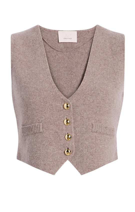 Mykah Cashmere Vest