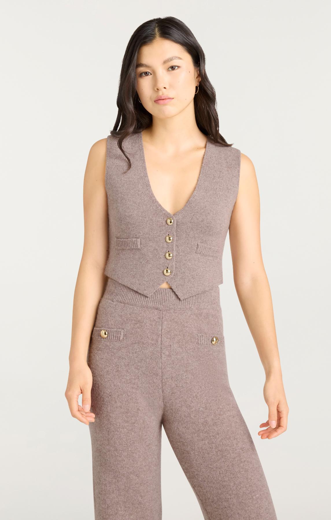Mykah Cashmere Vest