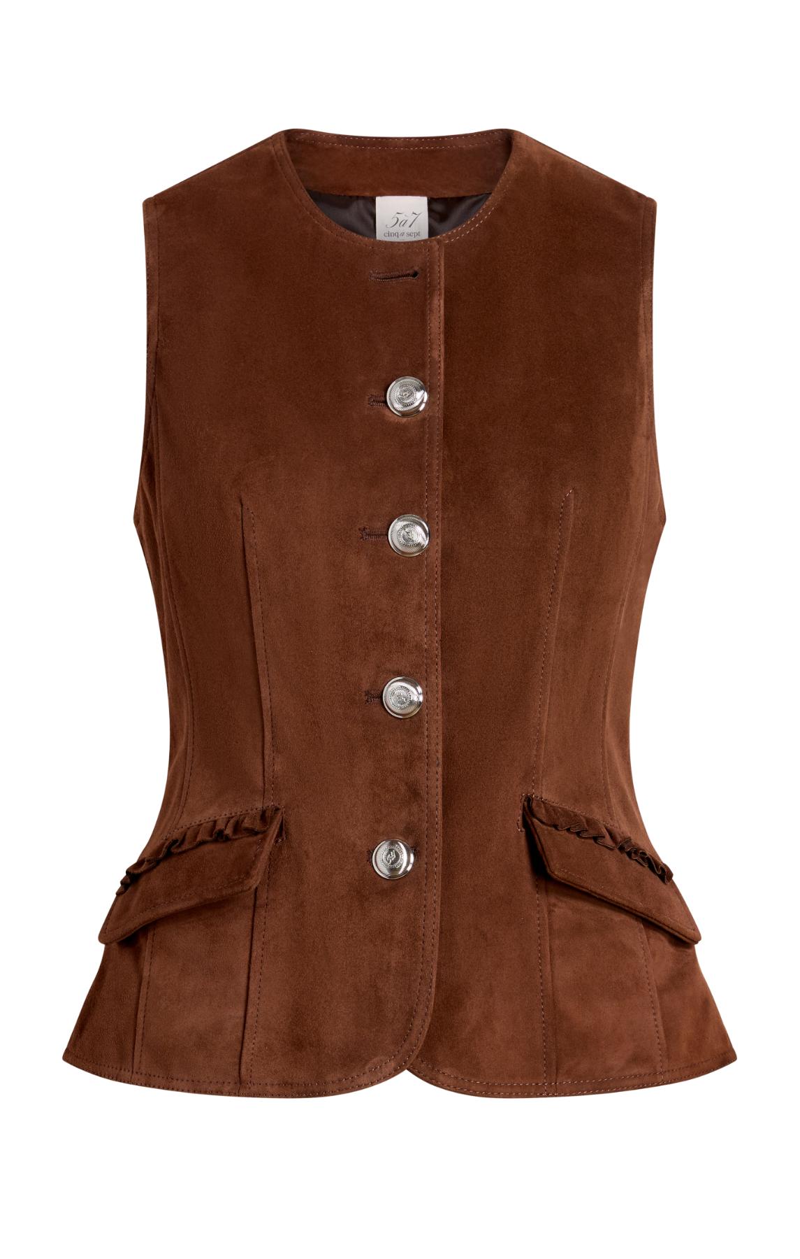 Suede Chris Vest