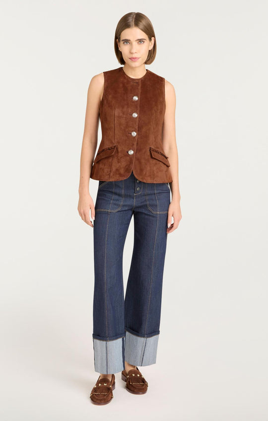 Suede Chris Vest