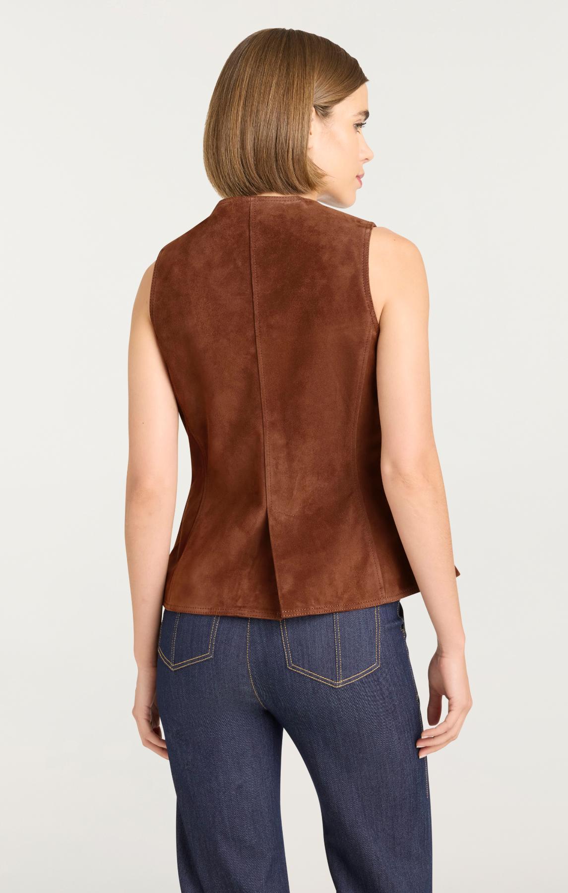Suede Chris Vest