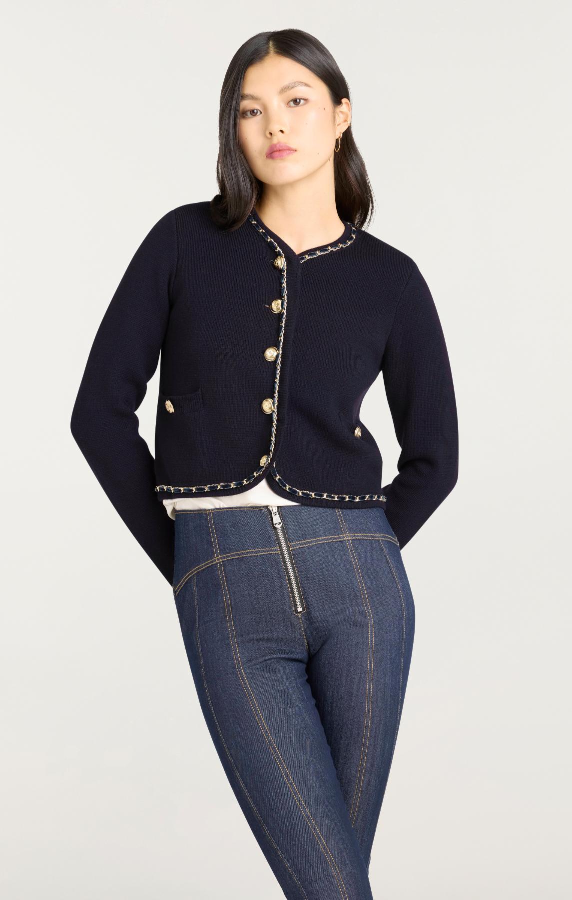 Structured Benoite Cardigan