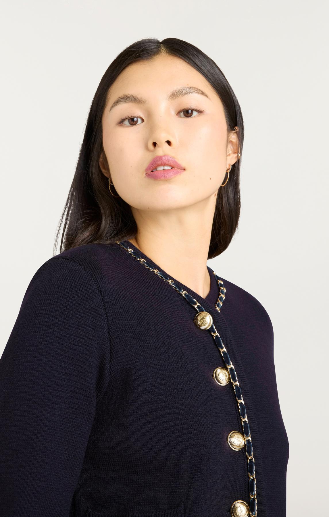 Structured Benoite Cardigan