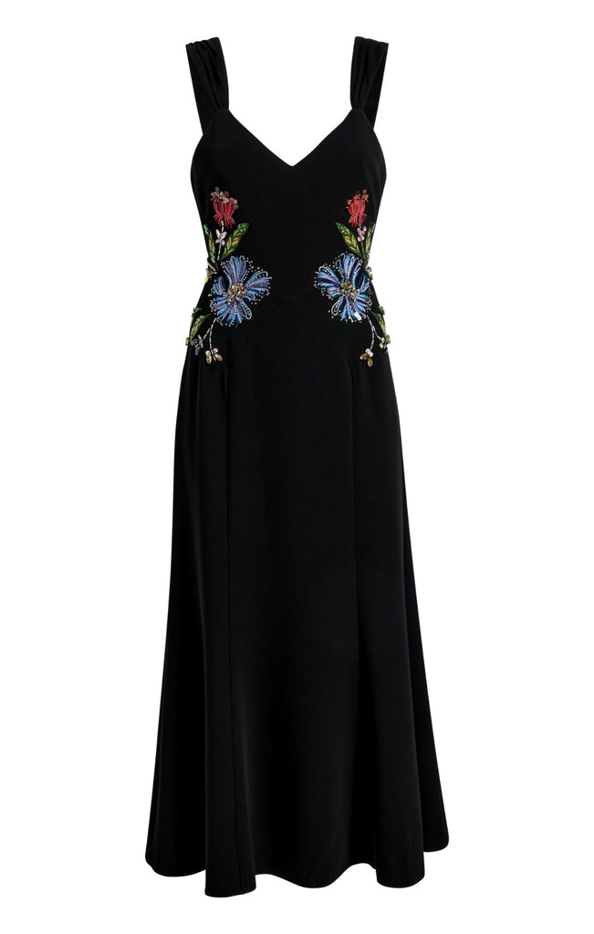 Floral Mixed Media Andre Dress – Cinq à Sept