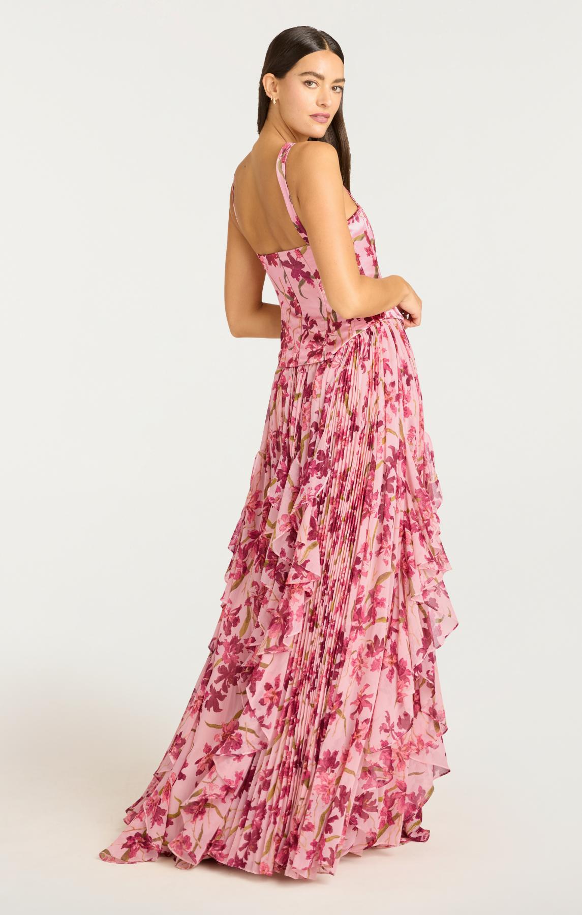 Trailing Hibiscus Leema Gown