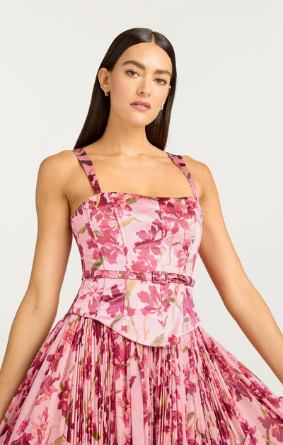 Trailing Hibiscus Leema Gown