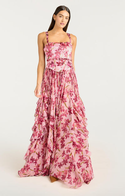 Trailing Hibiscus Leema Gown