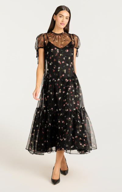 Tumbling Carnation Kaida Dress