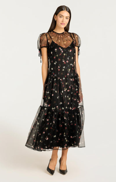 Tumbling Carnation Kaida Dress