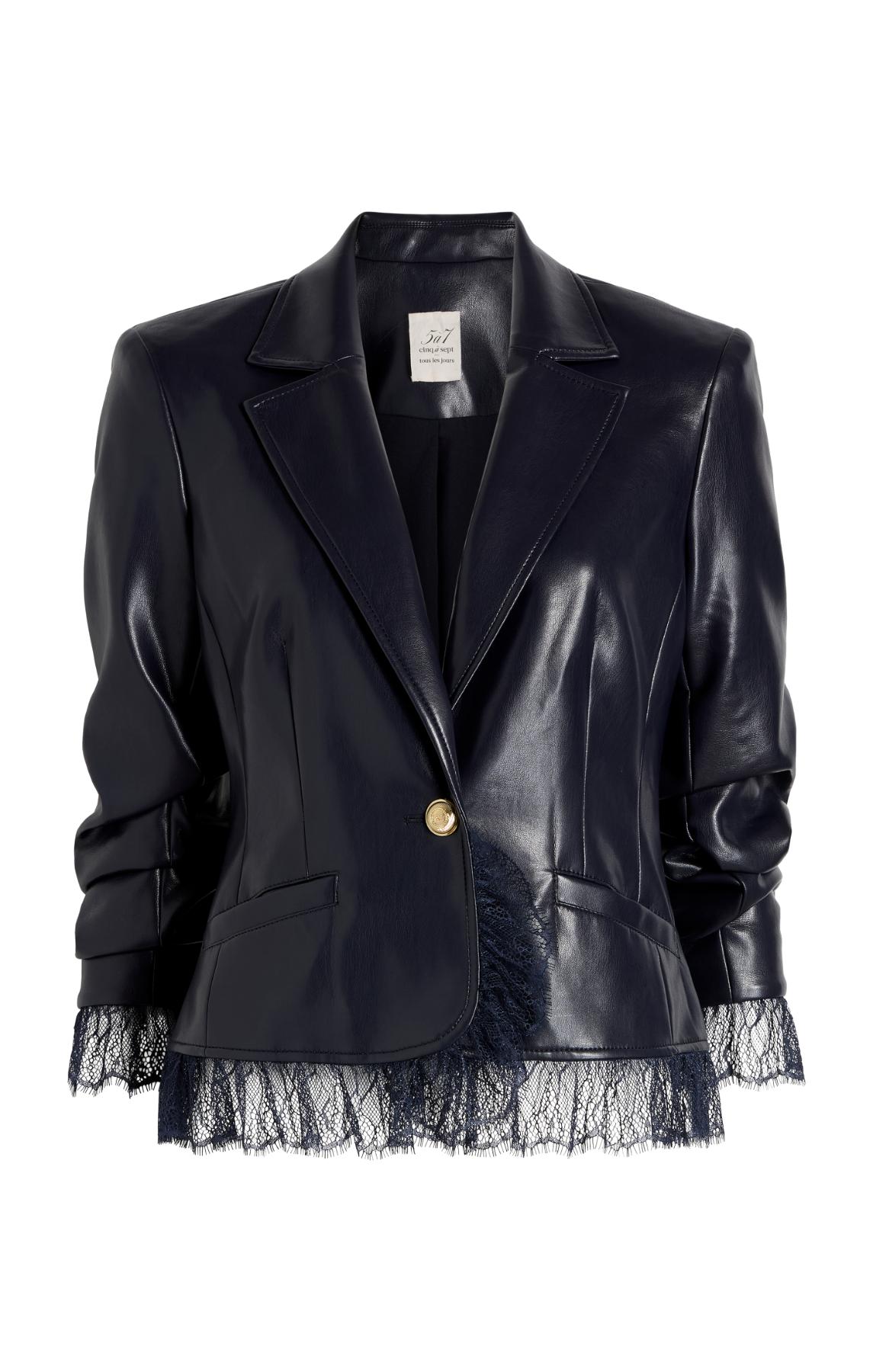 Vegan Leather Le Petit Roxie Blazer