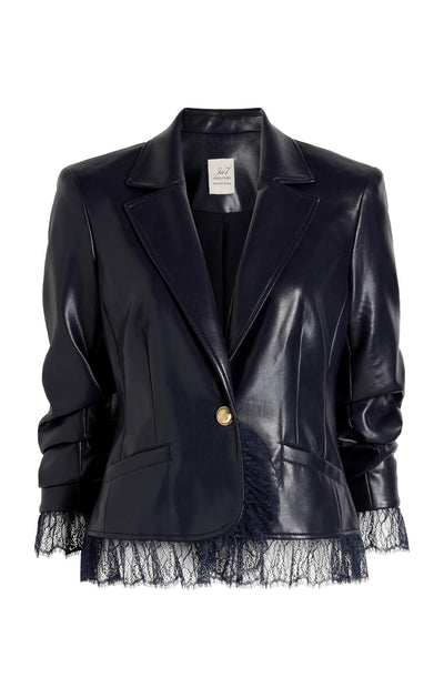 Vegan Leather Le Petit Roxie Blazer