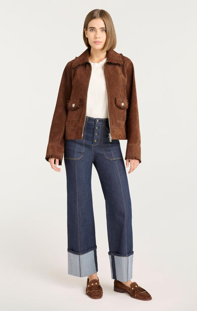 Suede Sybil Jacket