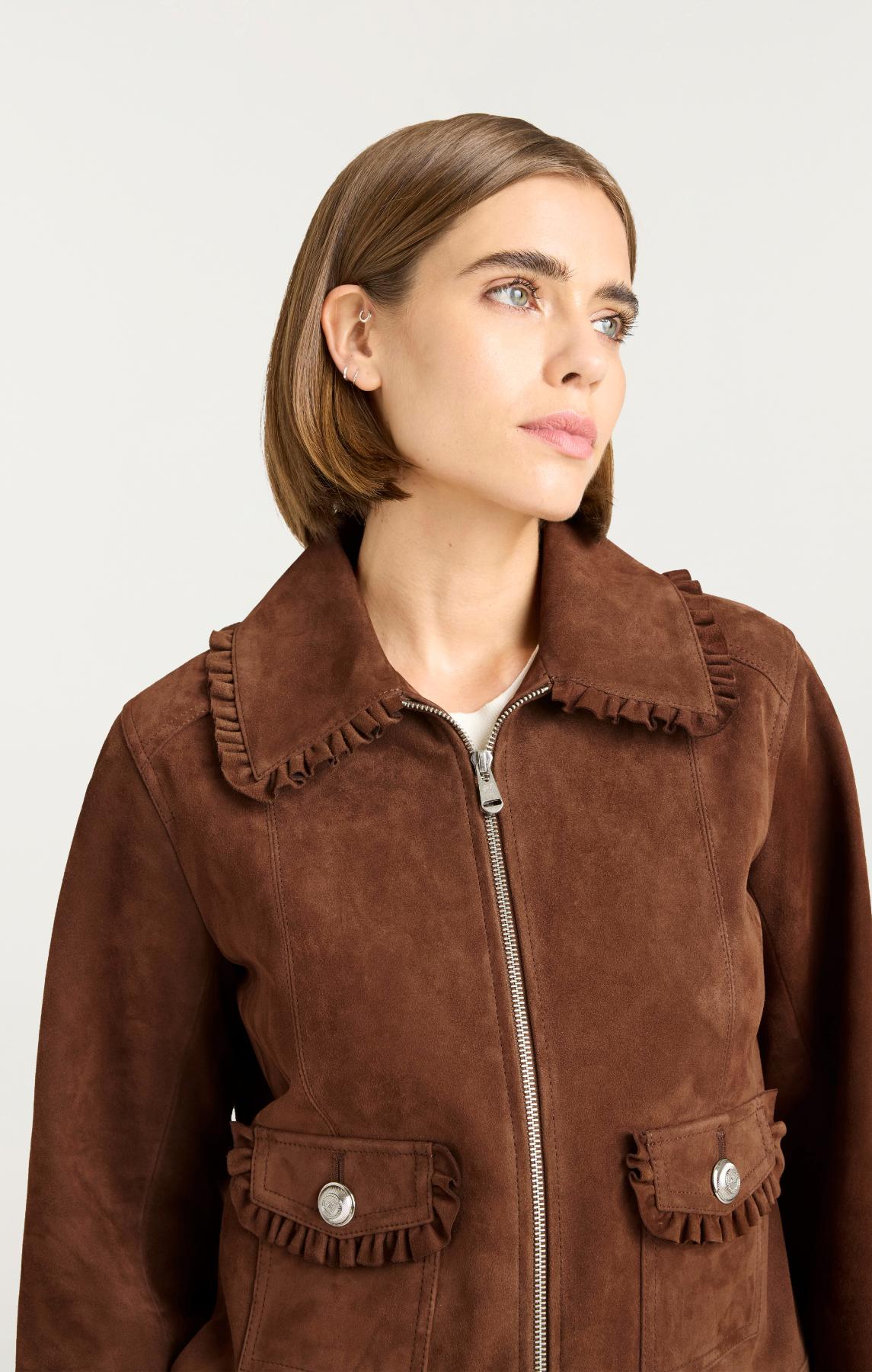 Suede Sybil Jacket