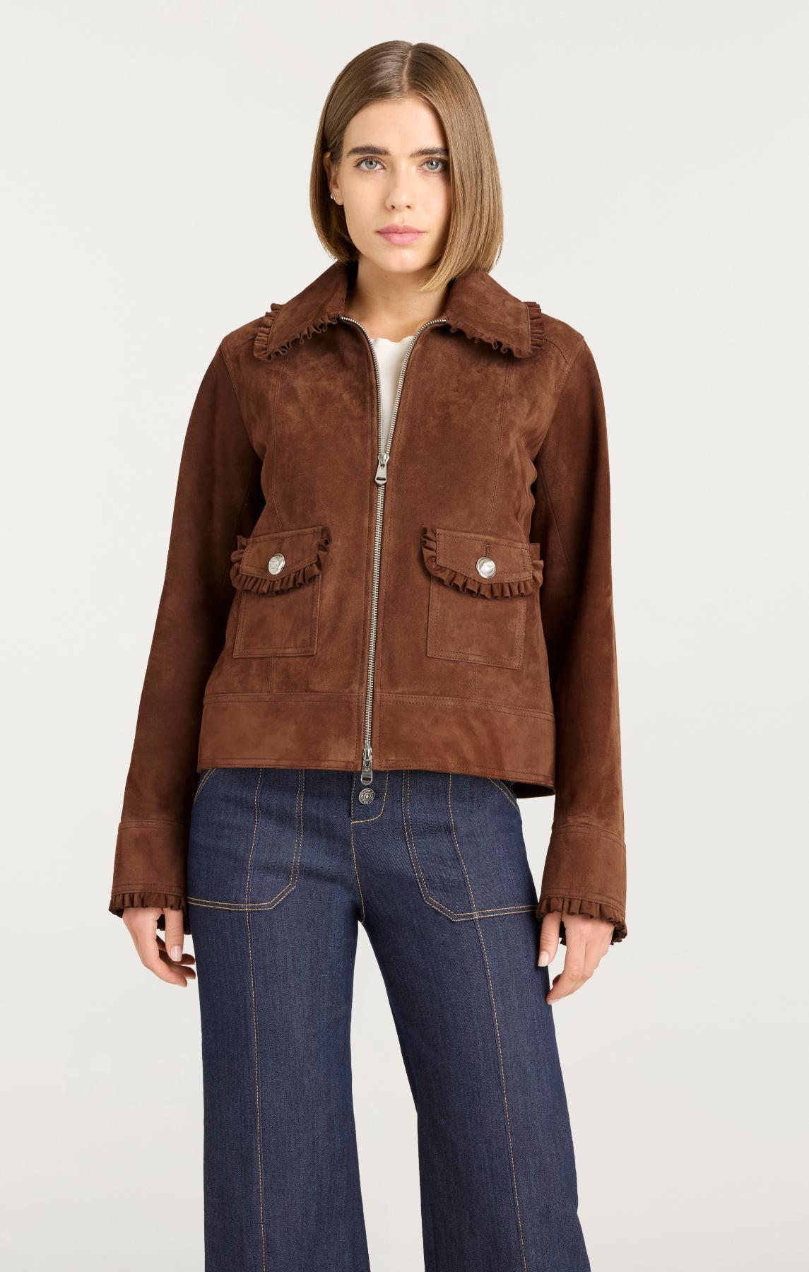 Suede Sybil Jacket