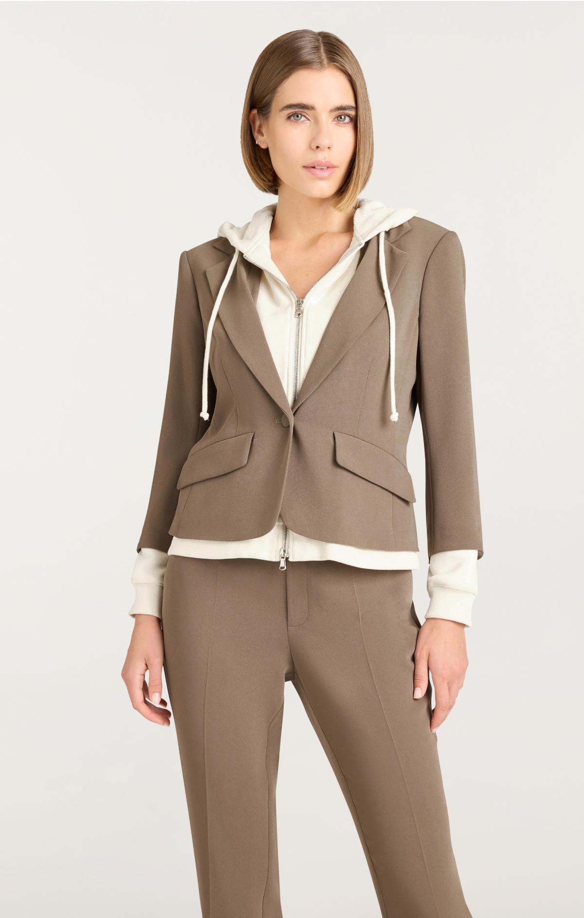 Zip Up Le Petit Khloe Blazer