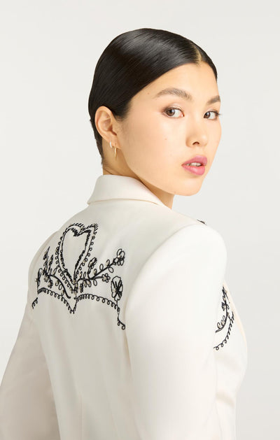 Soutache Embellished Cheyenne Blazer