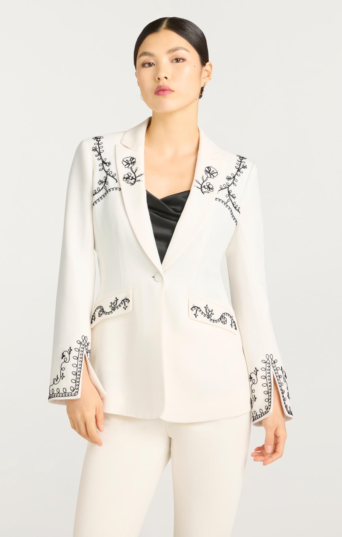 Soutache Embellished Cheyenne Blazer