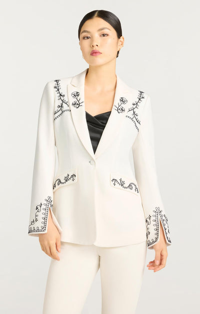 Soutache Embellished Cheyenne Blazer