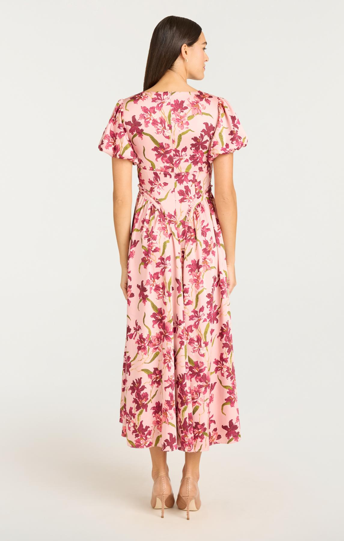 Trailing Hibiscus Katlin Dress
