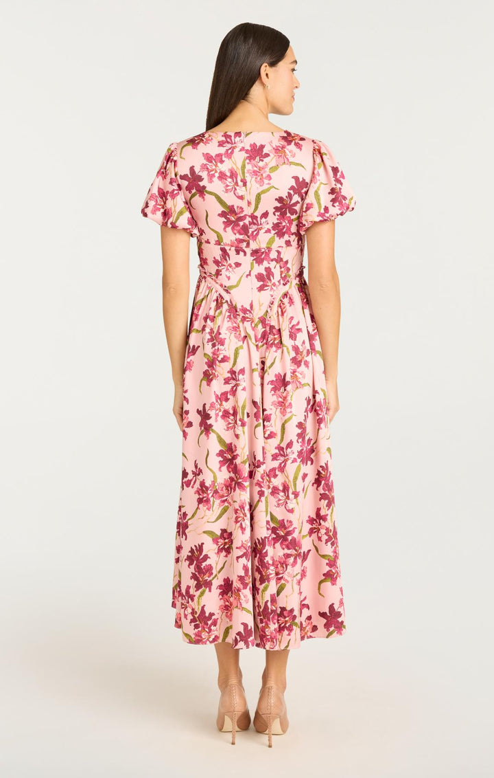 Trailing Hibiscus Katlin Dress Cinq Sept Trailing Hibiscus Katlin Dress Cinq Sept