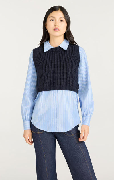Mara Shaker Pullover
