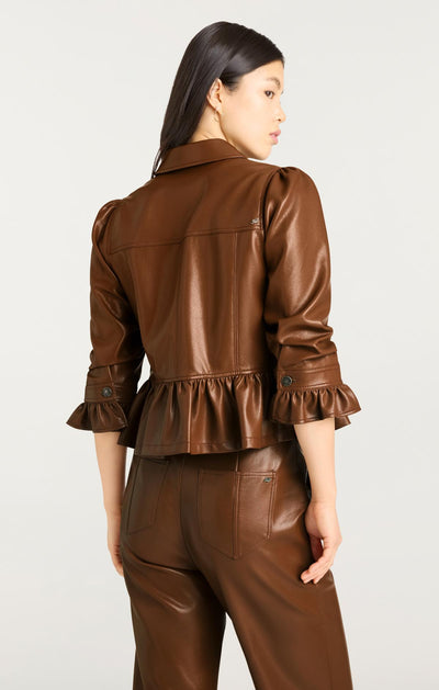 Lite Vegan Leather Delanie Jacket