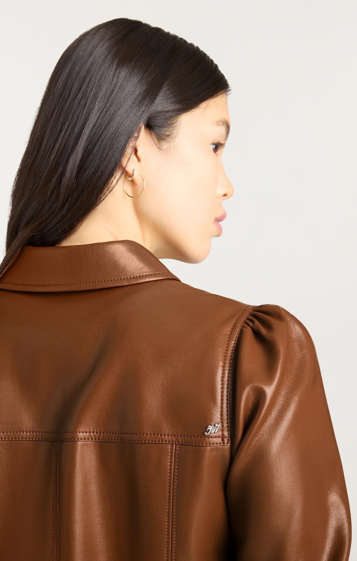 Lite Vegan Leather Delanie Jacket